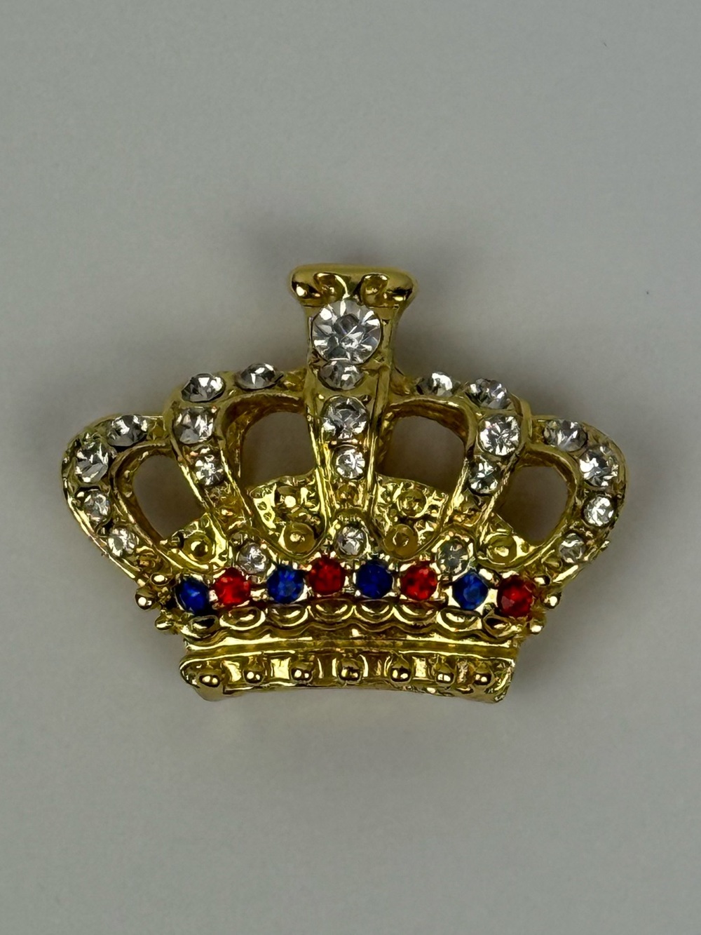 Gold Rhinestone Crown Magnet Denmark